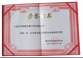 榮譽(yù)證書(shū)